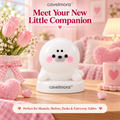 Cavelmora™Chubby White Seal Resin Figurine