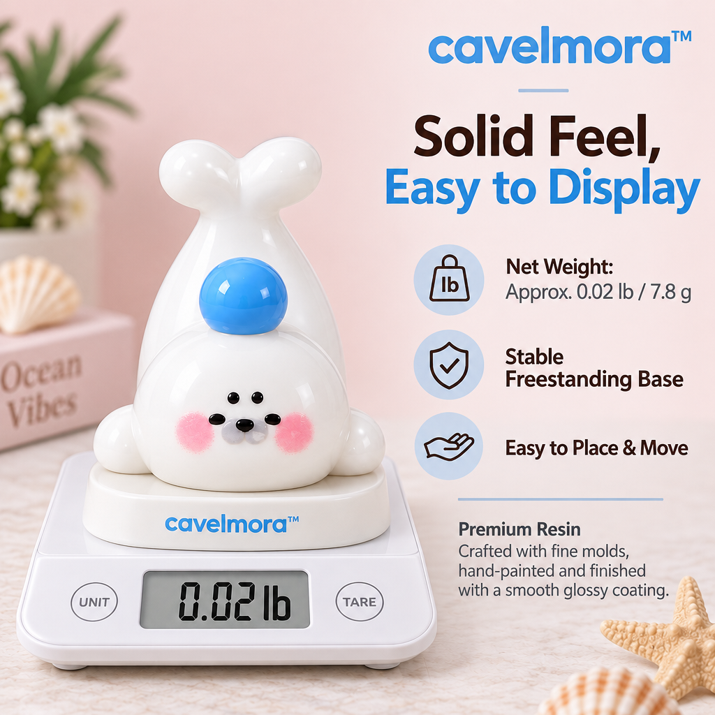 Cavelmora™Upside-Down Ball Seal Resin Figurine