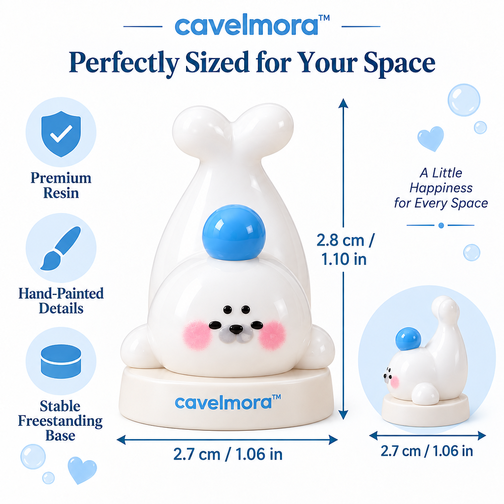 Cavelmora™Upside-Down Ball Seal Resin Figurine