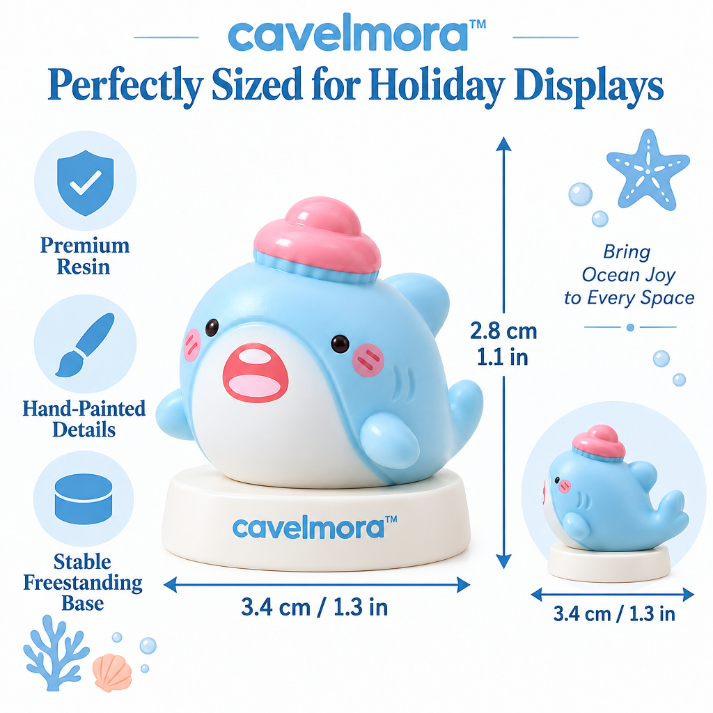 Cavelmora™Shark With Shell Resin Figurine
