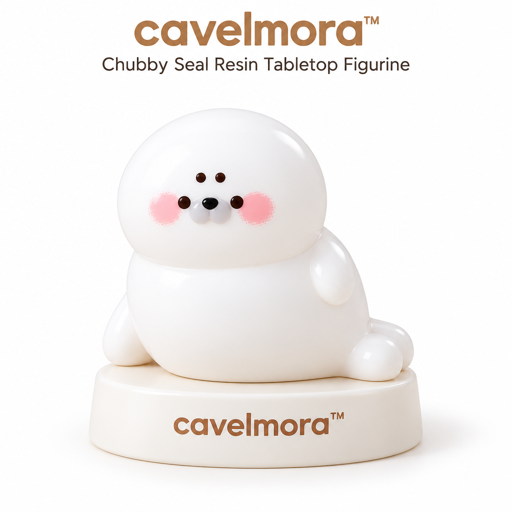Cavelmora™Lazy Chubby Seal Resin Figurine
