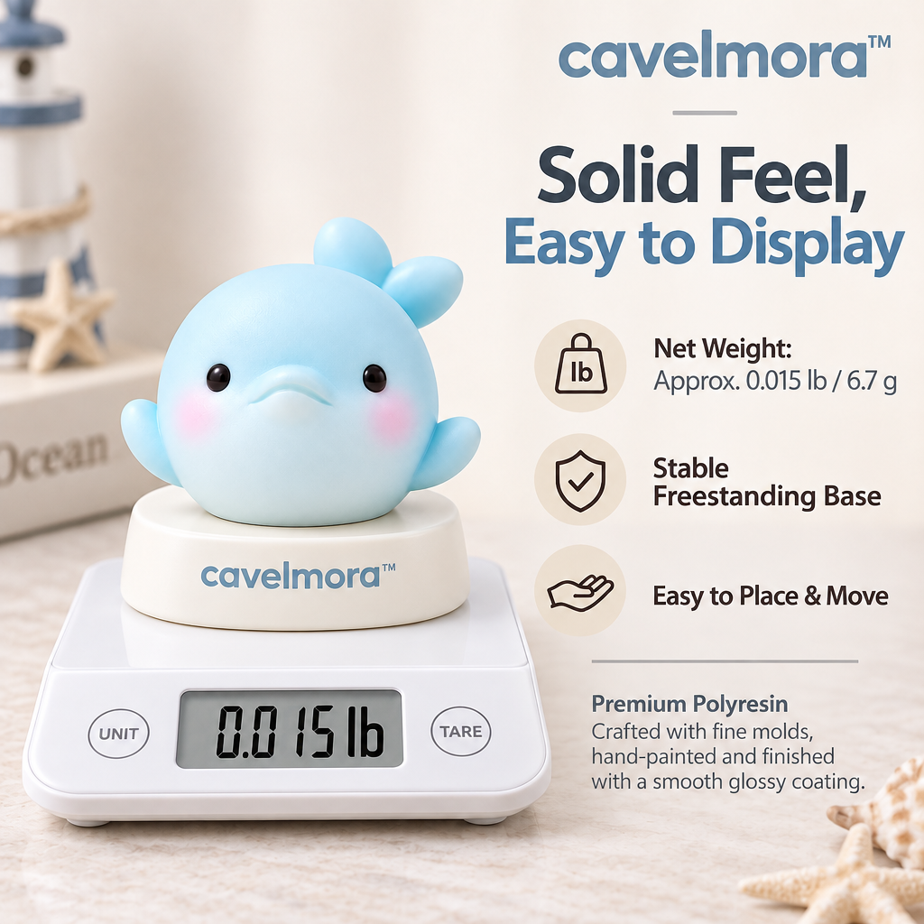 Cavelmora™Pouty Dolphin Resin Figurine